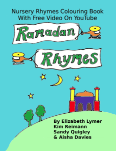 Ramadan Rhymes FRONT COVER 24 MAY 2016